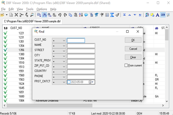 DBF Viewer 2000ͼ4