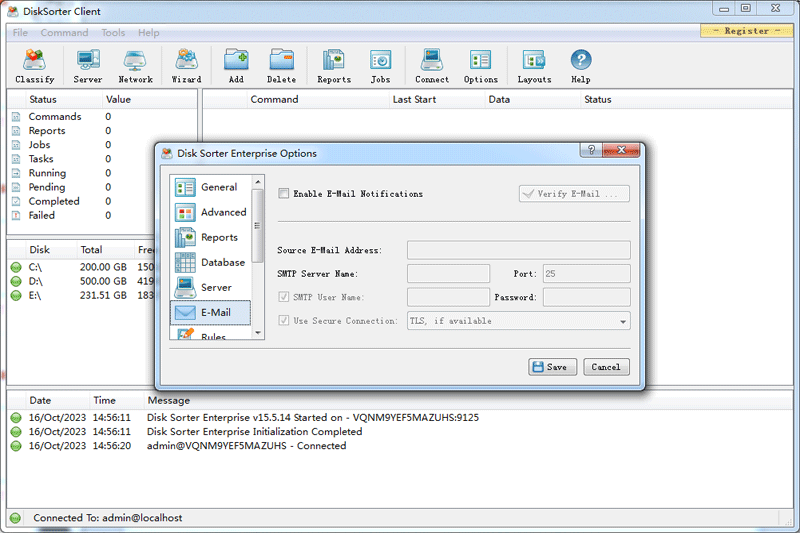 Disk Sorter Enterpriseͼ1