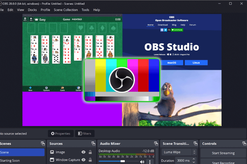 Open Broadcaster Software��ͼ1