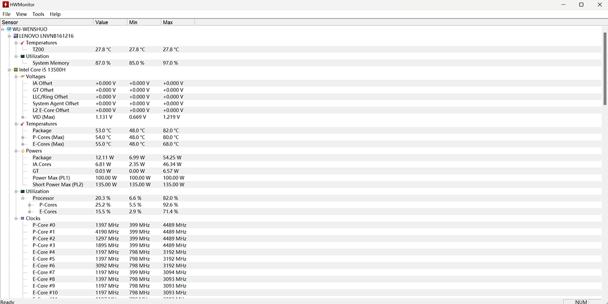 HWMonitor X64ͼ2