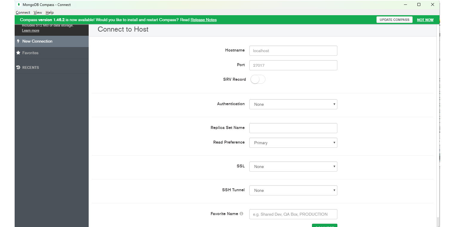MongoDB Compassͼ1