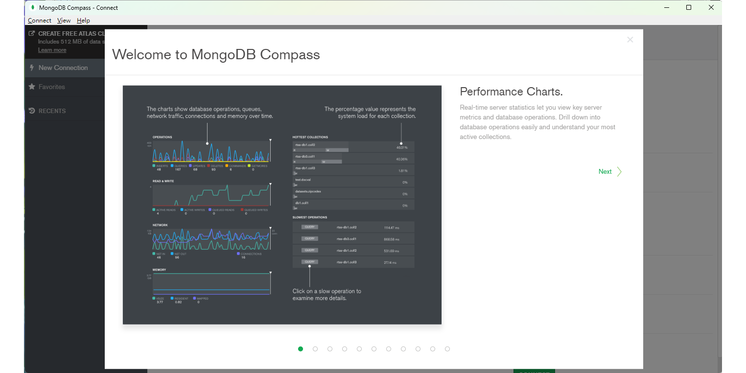 MongoDB Compassͼ2