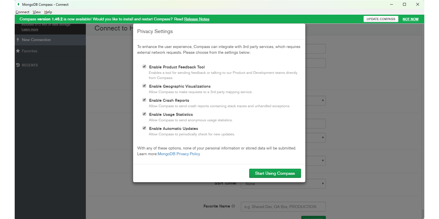 MongoDB Compassͼ3
