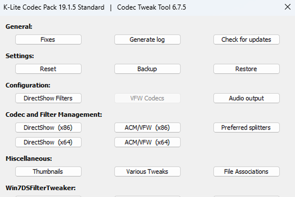 K-Lite Codec Pack��ͼ4